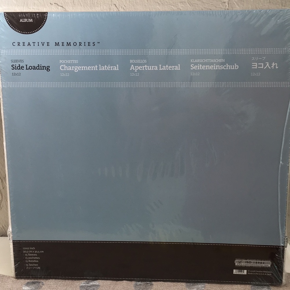 Creative Memories Side Loading  Sleeves NIP